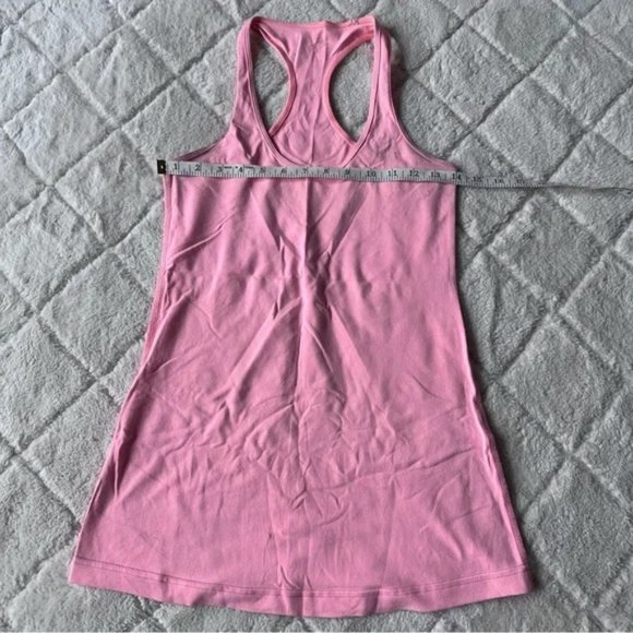 Lululemon | "Pink Shell" Cool Racerback Tank Top | Size 6 - Picture 8 of 9